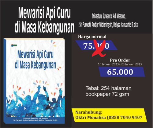 MEWARISI API GURU KEBANGUNAN